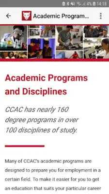 CCAC Go android App screenshot 2